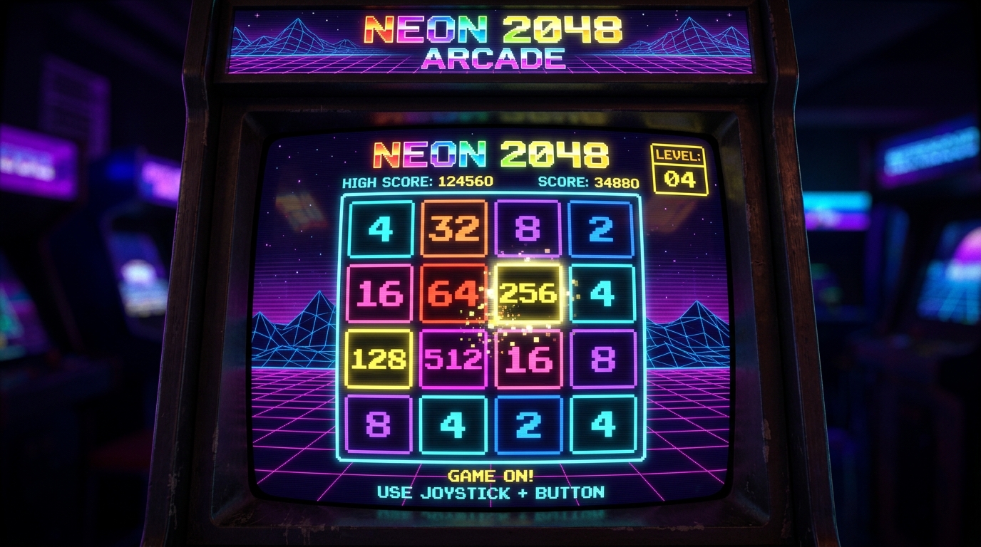 2048 Neon